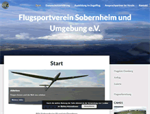 Tablet Screenshot of flugsport-online.de